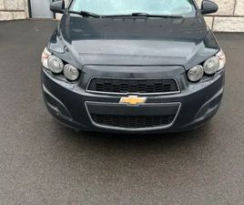 2015 BLACK CHEV SONIC HATCHBACK LT