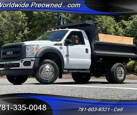 FORD F 450 2015 FORD F-450 4X4 DUMP TRUCK 9' BODY 30K ORIGINAL MILES 6.7L DIESE