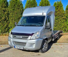 IVECO DAILY 35S18 AUTO LAWETA 3.0 176KM/ LÓŻKO/ PODUSZKI/ DOINWESTOWAN OŚWIĘCIM • OLX.PL