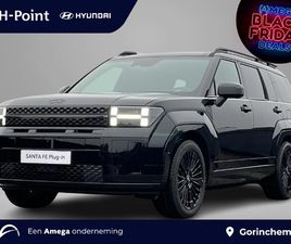 HYUNDAI SANTA FE HYUNDAI SANTA FE 1.6 T-GDI PHEV BLACK LINE 4WD 7P. | €3525 KORTING | DIRECT LEVERBAAR |