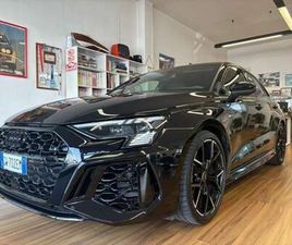 AUDI A3 SPORTBACK RS3 SPORTBACK 2.5 TFSI QUATTRO S-TRONIC BLACK EDITION