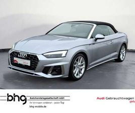 AUDI A5 CABRIOLET 45 TFSI A5 CABRIO 45 TFSI QUATTRO S TRONIC S LINE MATRIX