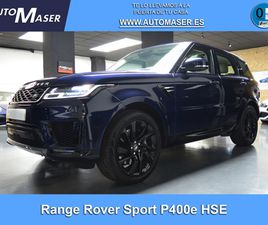 LAND ROVER RANGE ROVER SPORT P400E 2.0 SI4 PHEV HSE 297 KW (404 CV)