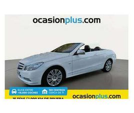 MERCEDES CLASSE E E 200 CABRIO CGI BE