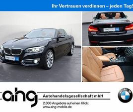 BMW SERIE 2 CABRIO 230 BMW 230I STEPTRONIC CABRIO LUXURY LINE SPORT AUT.