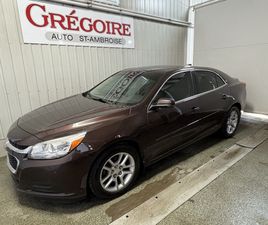 CHEVROLET MALIBU 2015 CHEVROLET MALIBU LT