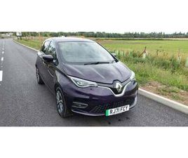 RENAULT ZOE R135 21/71 RENAULT ZOE GT EDITION 100KW RAPID 15988 MILES 1 OWNER OWNED BATTERY