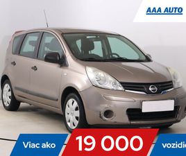 NISSAN NOTE 1.4, SR,2.MAJ, SERV.KNIHA, KLÍMA