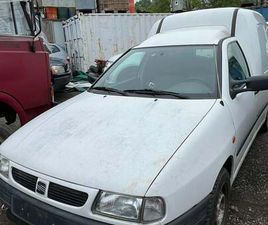 SEAT INCA LEFT HAND DRIVE SEAT INCA VAN, 2003, 1.4, PETROL ENGINE, MANUAL GEARBOX