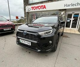 TOYOTA RAV4 TOYOTA RAV4 BLACK EDITION SUV'S 2.5 VVT-H BLACK EDITION CVT EURO 6 (START/STOP) 5DR