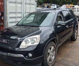 LEFT HAND DRIVE, GMC ACADIA, 7 SEATER, PETROL, AUTOMATIC,