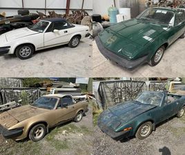 JOB LOT OF 4 X TRIUMPH CONVERTIBLE / COUPE TR7 BARN FIND CLASSIC CARS