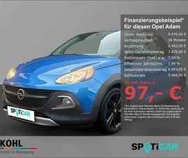 OPEL ADAM ROCKS FALTDACH FREISPRECH LEDERLENKRAD SHZ