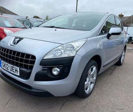 2012 PEUGEOT 3008 1.6 HDI 112 ACTIVE II 5DR HATCHBACK DIESEL MANUAL