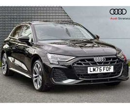 2025 AUDI A3 1.5 TFSI E 204 S LINE 5DR S TRONIC [TECH PACK] HATCHBACK PLUG-IN HY AUTOMATIC