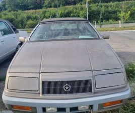 CHRYSLER LE BARON CABRIOLET CHRYSLER LE BARON CABRIO 2,2 TURBO II GTC