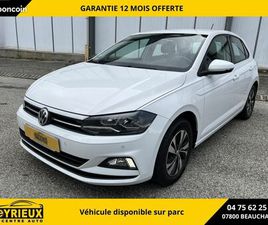 VOLKSWAGEN POLO SOCIETE VOLKSWAGEN POLO VI (AW) 1.0 TGI - 90 CONFORTLINE BUSINESS SOCIÉTÉ RÉVERSIBLE PHASE 1