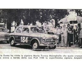 1956 FIAT 1100 MULTICOLORE MANUEL, 4 VITESSES CONDUITE À...