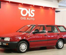 VOLKSWAGEN GOLF 1.8 CL VARIANT + VASTA KATSASTETTU KLASSIKKO AJALTA KUN AUTOT OLI VARMOJA JA YKSINKERTAISIA + KOUKKU + RAHOITUS