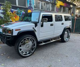 HUMMER H2 HUMMER H 2 EINMALIG MIT 30 ZOLL UND 57500 KM 398 PS LAST EDITION