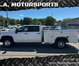 2021 CHEVROLET SILVERADO 3500HD CREW CAB SERVICE TRUCK 6.6L V8