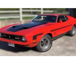 FORD MUSTANG 1971 FORD MUSTANG ROUGE AUTOMATIQUE, 4 VITESSES CONDUITE...