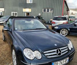 MERCEDES CLK CABRIOLET CLK 320 MERCEDES CLK CABRIOLET 3.0CDI V6 224CV FAIBLE KILOMETRAGE EN EXCELLENT ETAT