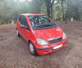 MERCEDES CLASSE A A 170 MERCEDES-BENZ A 170 170 CDI (168 009) CLASSIC FEVEREIRO/01