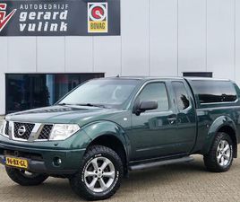 NISSAN NAVARA 2.5 DCI LE KING CAB 4X4 EXPORT NO APK!