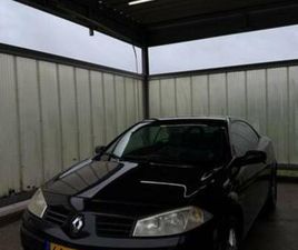 RENAULT MÉGANE 1.6 16V AUTCOM CABRIO AUT 2005 ZWART — RENAULT — MARKTPLAATS