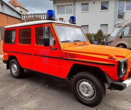 MERCEDES CLASSE G G 280 280 GE SONDERFAHRZEUG FEUERWEHR
