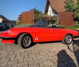 ALFA SPIDER MIT VETERANENEINTRAG