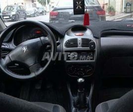 PEUGEOT 206 PEUGEOT 206 ESSENCE MANUELLE 2007 À SALÉ