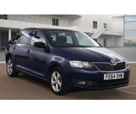 SKODA RAPID SPACEBACK 2014 SKODA RAPID SPACEBACK 1.6 TDI SE DSG EURO 5 5DR HATCHBACK DIESEL AUTOMATIC