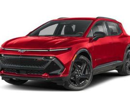 CHEVROLET EQUINOX EV NEW 2026 CHEVROLET EQUINOX EV RS