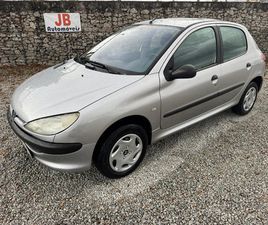 PEUGEOT 206 PEUGEOT 206 1.1 XT SETEMBRO/01