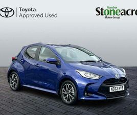 TOYOTA YARIS TOYOTA YARIS DESIGN HATCHBACK'S 1.5 VVT-H DESIGN E-CVT EURO 6 (START/STOP) 5DR
