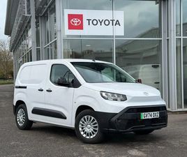 TOYOTA PROACE CITY 2024 TOYOTA PROACE CITY ICON VAN 50KWH AUTO