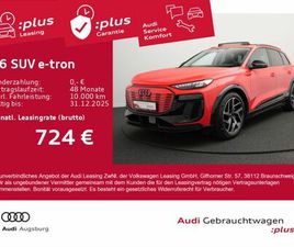 AUDI Q6 E-TRON AUDI Q6 E-TRON S LINE *AHK*PANO*HDUP*LUFT*UPE 104T€*