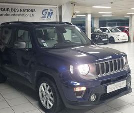 JEEP RENEGADE PHEV 1.3 TURBO T4 190 CH PHEV BVA6 4XE EAWD LIMITED