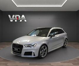 AUDI RS3 SPORTBACK · 2.5 TFSI 367CH · QUATTRO · TOIT PANORAMIQUE · ECHAPPEMENT À VALVES · B&O