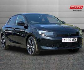 VAUXHALL CORSA 2025 VAUXHALL CORSA 1.2 TURBO GS 5DR HATCHBACK PETROL MANUAL