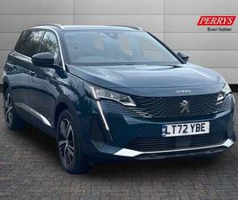 2022 PEUGEOT 5008 1.5 BLUEHDI GT 5DR EAT8 ESTATE DIESEL AUTOMATIC