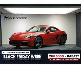718 CAYMAN 2.0 PDK *CH-FAHRZEUG* *INDISCHROT* *NATURLEDER ES