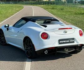 ALFA ROMEO 4C SPIDER ALFA ROMEO 4C 1750 SPIDER SOLO 9.500 KM!!!