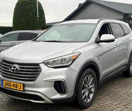 HYUNDAI SANTA FE HYUNDAI SANTA FE - 3.3 V6 2017 BENZINE 7-PERSOONS AUTOMAAT VOYAGER ROUTAN