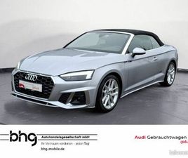 AUDI A5 CABRIOLET CABRIO 45 TFSI QUATTRO S TRONIC S LINE MATRIXLED ALCANTARA ASSISTPAKET B+OSOU