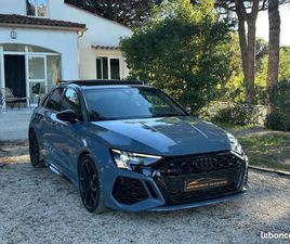 AUDI A3 SPORTBACK RS3 AUDI RS3 SPORTBACK 2.5 TFSI 400 S TRONIC 7 QUATTRO / FULL OPTIONS / 2ÈME MAIN / IMMAT FR