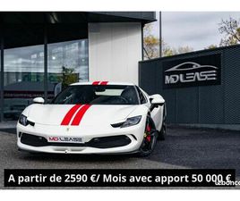 FERRARI 296 GTB 3.0 TURBO V6 HYBRIDE 830 CH - LEASING 2590 EUROS/ MOIS