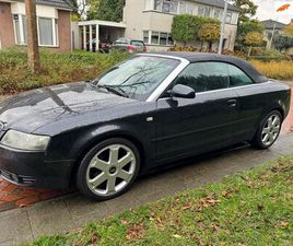 AUDI A4 CABRIOLET - 3.0 V6, AUTOMAAT, APK NOVEMBER 2026 PLUS GROTE BEURT
